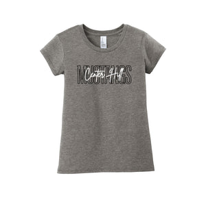 Center Hill Elementary-Girls Youth Premium Tee On-Demand_Map Logo Typographic