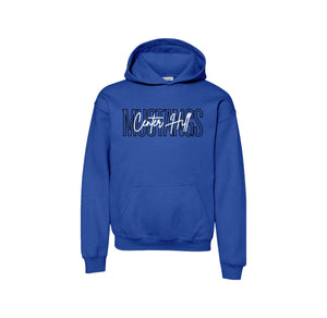 Center Hill Elementary-Youth Unisex Hoodie On-Demand_Map Logo Typographic