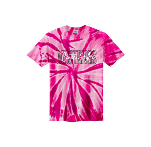 Center Hill Elementary-Youth Unisex Tie-Dye Shirt On-Demand_Map Logo Typographic