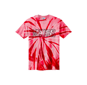 Center Hill Elementary-Youth Unisex Tie-Dye Shirt On-Demand_Map Logo Typographic