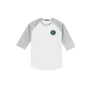 Glenoaks Elementary-Adult Unisex Baseball Tee On-Demand Left Chest Logo