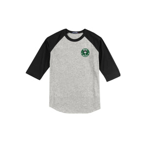 Glenoaks Elementary-Adult Unisex Baseball Tee On-Demand Left Chest Logo