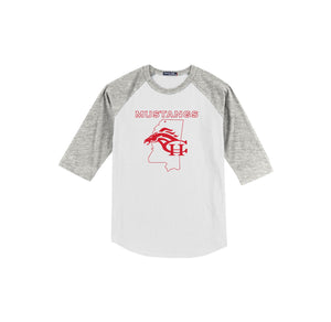 Center Hill Elementary-Youth Unisex Baseball Tee On-Demand Map Logo