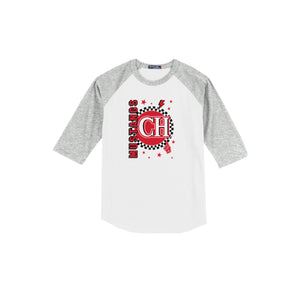 Center Hill Elementary-Adult Unisex Baseball Tee On-Demand