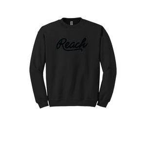 REACH-Adult Unisex Crewneck Sweatshirt On-Demand Reach Black