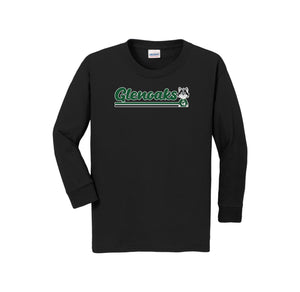 Glenoaks Elementary-Youth Unisex Long Sleeve Tee On-Demand Stripe Logo