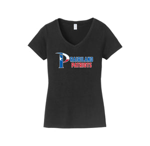 Prairiland Spirit Wear 2024-25 On Demand-Womens Fan Favorite V-Neck Tee On-Demand
