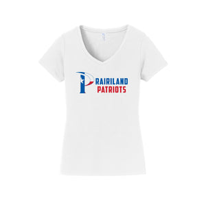 Prairiland Spirit Wear 2024-25 On Demand-Womens Fan Favorite V-Neck Tee On-Demand