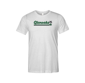 Glenoaks Elementary-Adult Unisex Bella+Canvas Triblend Short Sleeve Tee On-Demand Stripe Logo