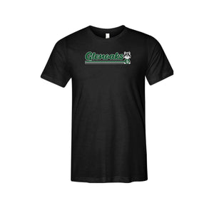 Glenoaks Elementary-Adult Unisex Bella+Canvas Triblend Short Sleeve Tee On-Demand Stripe Logo