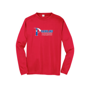 Prairiland Spirit Wear 2024-25 On Demand-Adult Unisex Dri-Fit Long Sleeve Tee On-Demand