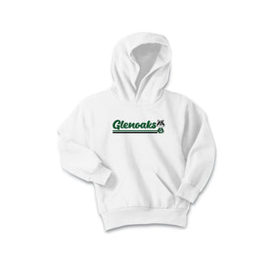 Glenoaks Elementary-Youth Unisex Port & Company Hoodie On-Demand Stripe Logo