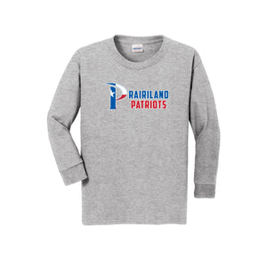 Prairiland Spirit Wear 2024-25 On Demand-Youth Unisex Long Sleeve Tee On-Demand