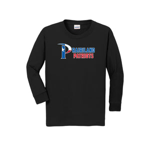 Prairiland Spirit Wear 2024-25 On Demand-Youth Unisex Long Sleeve Tee On-Demand