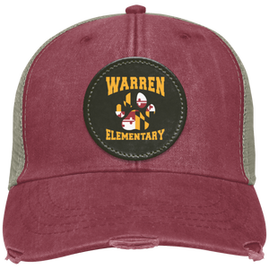 Warren Elm-OL102 Distressed Ollie Cap - Circle Patch