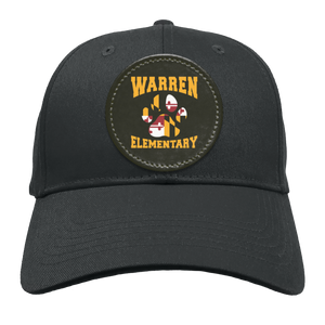 Warren Elementary Spirit Wear 2024-25 On Demand-BX020 Structured Twill Cap - Circle Patch