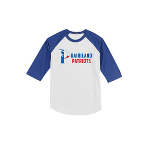 Prairiland Spirit Wear 2024-25 On Demand-Youth Unisex Baseball Tee On-Demand