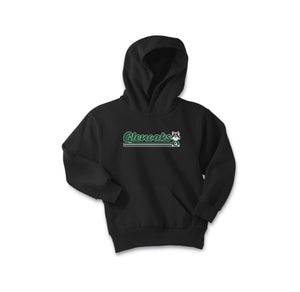 Glenoaks Elementary-Youth Unisex Port & Company Hoodie On-Demand Stripe Logo