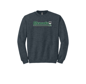 Glenoaks Elementary-Adult Unisex Crewneck Sweatshirt On-Demand Stripe Logo