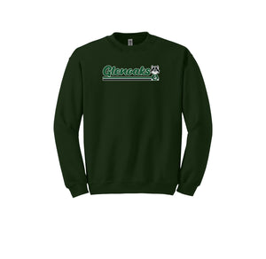 Glenoaks Elementary-Adult Unisex Crewneck Sweatshirt On-Demand Stripe Logo