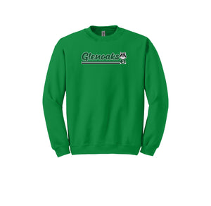 Glenoaks Elementary-Adult Unisex Crewneck Sweatshirt On-Demand Stripe Logo