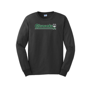 Glenoaks Elementary-Adult Unisex Long Sleeve Tee On-Demand Stripe Logo