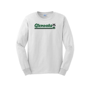 Glenoaks Elementary-Adult Unisex Long Sleeve Tee On-Demand Stripe Logo