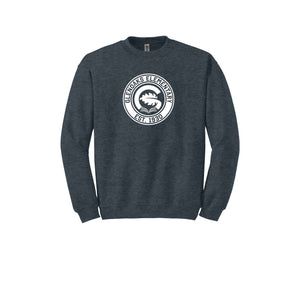 Glenoaks Elementary-Adult Unisex Crewneck Sweatshirt On-Demand Large Circle Logo