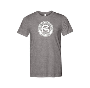 Glenoaks Elementary-Adult Unisex Bella+Canvas Triblend Short Sleeve Tee On-Demand Large Circle Logo