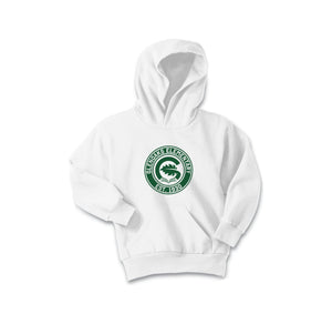 Glenoaks Elementary-Youth Unisex Port & Company Hoodie On-Demand Large Circle Logo