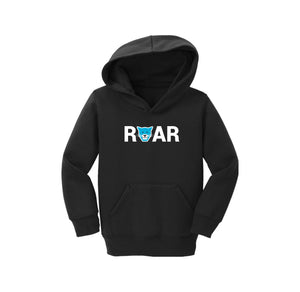 WAES-Toddler Pullover Hooded Sweatshirt On-Demand Roar Logo