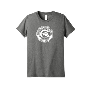 Glenoaks Elementary-Youth Unisex Premium Triblend Short Sleeve Tee On-Demand Large Circle Logo