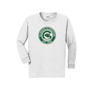 Glenoaks Elementary-Youth Unisex Long Sleeve Tee On-Demand Large Circle Logo