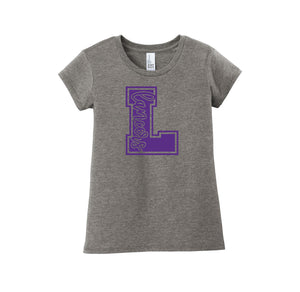 Lydiksen-Girls Youth Premium Tee L Logo