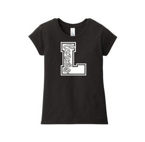 Lydiksen-Girls Youth Premium Tee L Logo