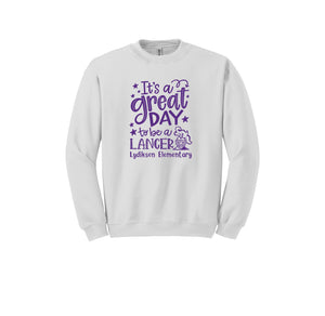 Lydiksen-Adult Unisex Crewneck Sweatshirt Great Day Logo