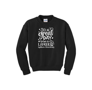 Lydiksen-Youth Unisex Crewneck Sweatshirt Great Day Logo