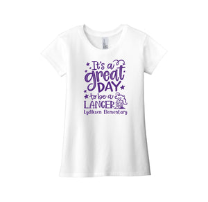 Lydiksen-Girls Youth Premium Tee Great Day Logo