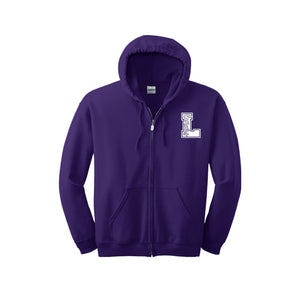 Lydiksen Elementary Spirit Wear 2024/25 On-Demand-Adult Unisex Full-Zip Hooded Sweatshirt L Logo