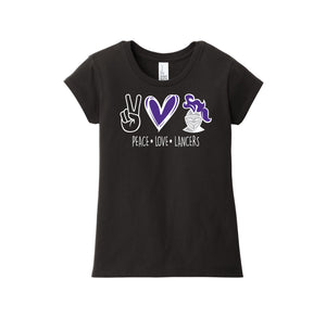 Lydiksen-Girls Youth Premium Tee Peace x Love