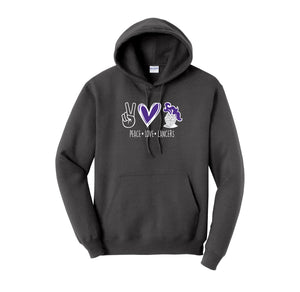 Lydiksen Elementary Spirit Wear 2024/25 On-Demand-Adult Unisex Hoodie Peace x Love