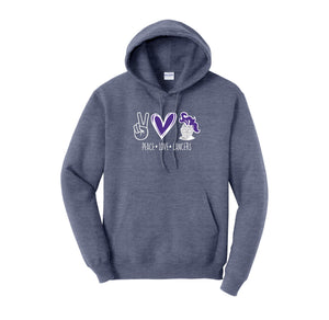 Lydiksen Elementary Spirit Wear 2024/25 On-Demand-Adult Unisex Hoodie Peace x Love