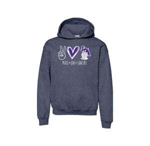 Lydiksen Elementary Spirit Wear 2024/25 On-Demand-Youth Unisex Hoodie Peace x Love