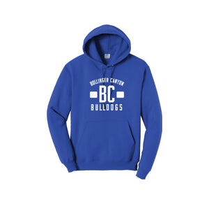 Bollinger Canyon Spirit Wear 2024-25 On Demand-Adult Unisex Core Fleece Pullover Hooded Sweatshirt On-Demand BC