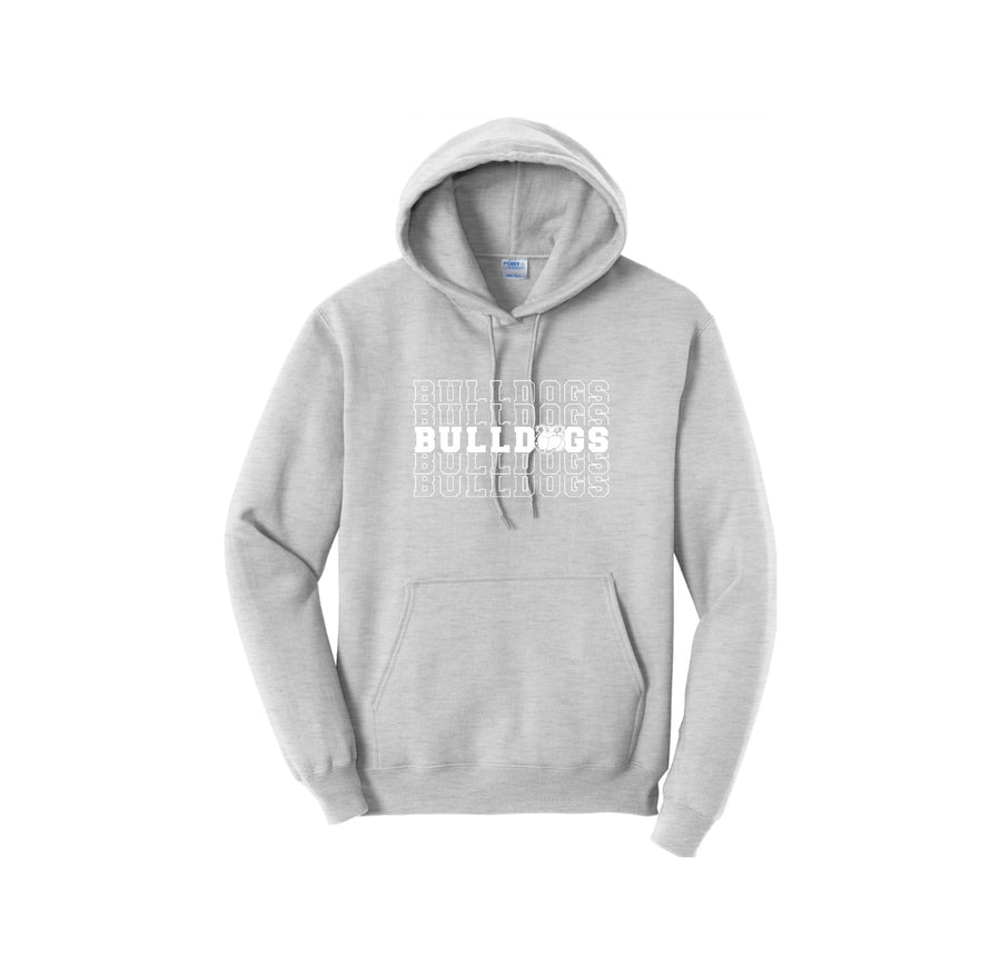 Bollinger Canyon On Demand-Adult Unisex Core Fleece Pullover Hooded Sweatshirt On-Demand Bulldog Watermark