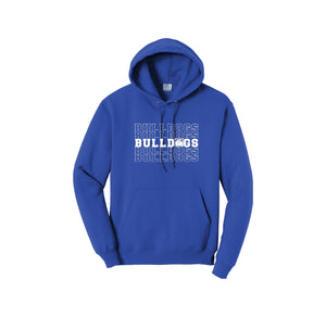 Bollinger Canyon On Demand-Adult Unisex Core Fleece Pullover Hooded Sweatshirt On-Demand Bulldog Watermark