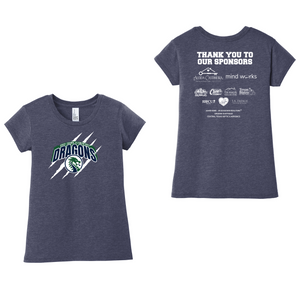 Voss Farms Spirit Wear 2024-25-Girls Youth Premium Tee On-Demand_Back+ Front