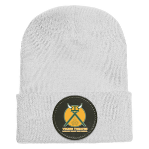 Loudoun Valley HS Theatre-1501 Yupoong Adult Cuffed Knit Beanie - Circle Patch