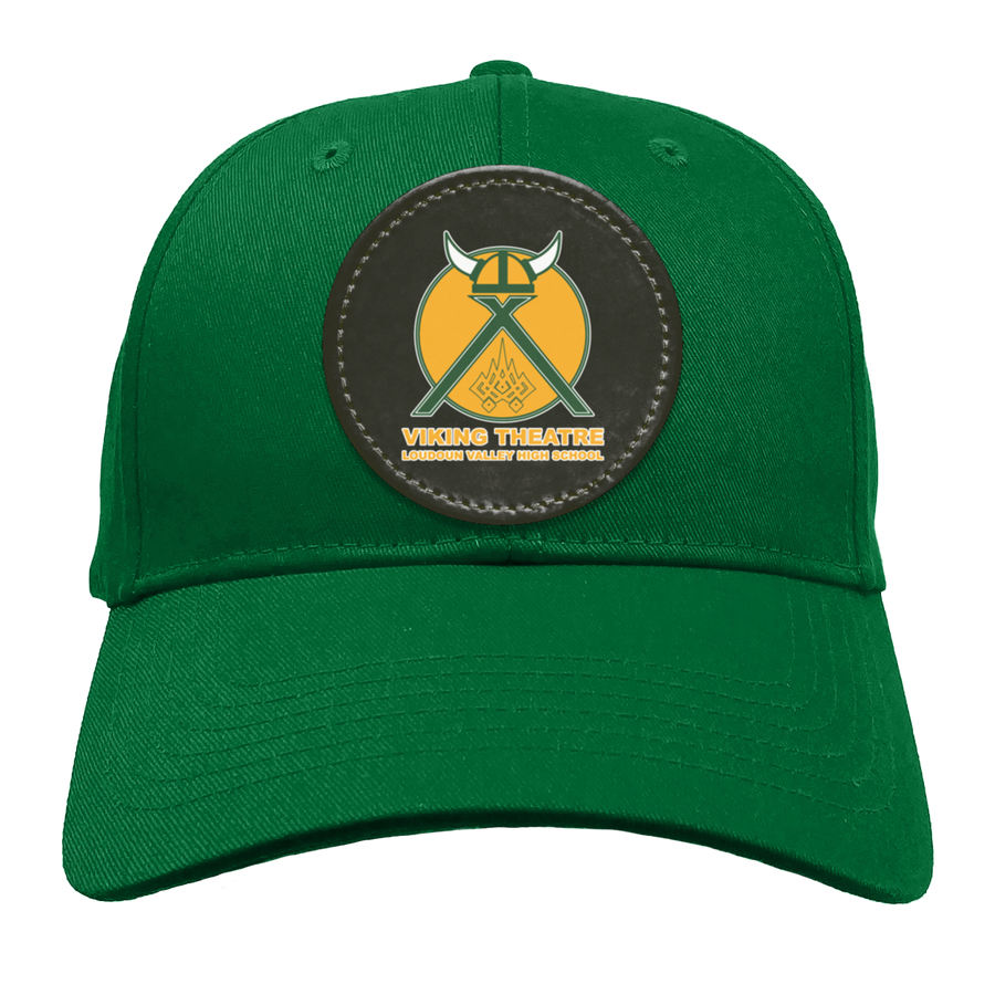 Loudoun Valley HS Theatre-BX020 Structured Twill Cap - Circle Patch