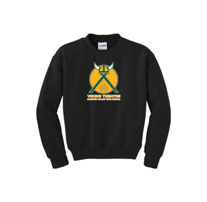 Loudoun Valley HS Theatre-Youth Unisex Crewneck Sweatshirt On-Demand Design Three